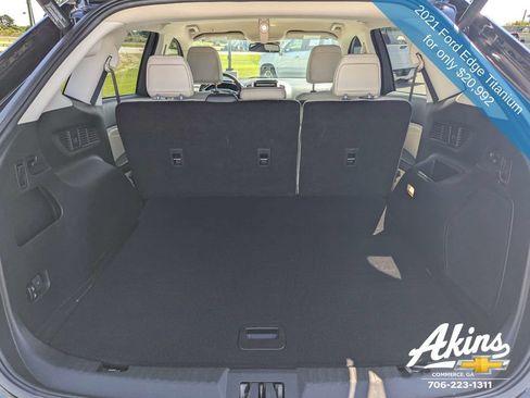 Used 2021 Ford Edge Titanium w/ Cargo Accessory Package FWD image 13