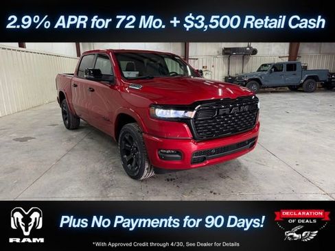 New 2026 RAM 1500 4x4 Crew Cab image 1