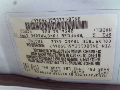 Used 2008 Nissan Versa 1.8 S w/ PWR Pkg FWD image 14