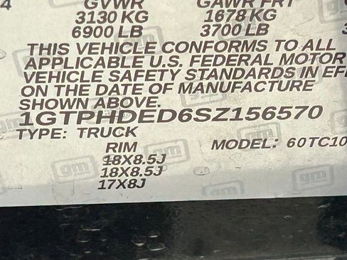 Used 2025 GMC Sierra 1500 SLT RWD image 52