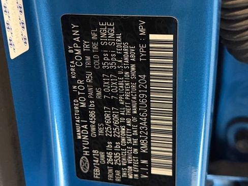 Used 2018 Hyundai Tucson SE w/ Cargo Package FWD image 22