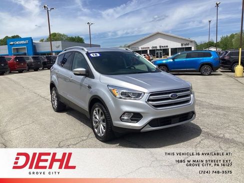 Used 2018 Ford Escape Titanium w/ Ford Safe & Smart Package AWD/4WD image 1