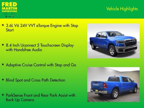 New 2026 RAM 1500 4x4 Crew Cab image 7