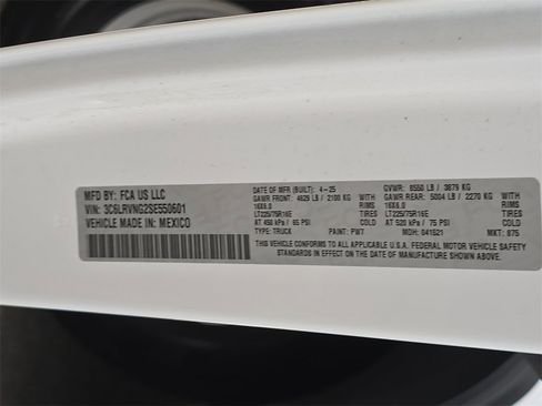 New 2025 RAM ProMaster 1500 w/ Convenience Group image 34