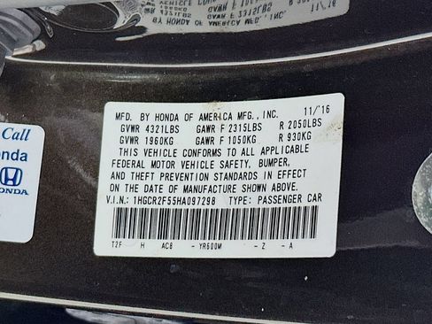 Certified 2017 Honda Accord Sport image 27