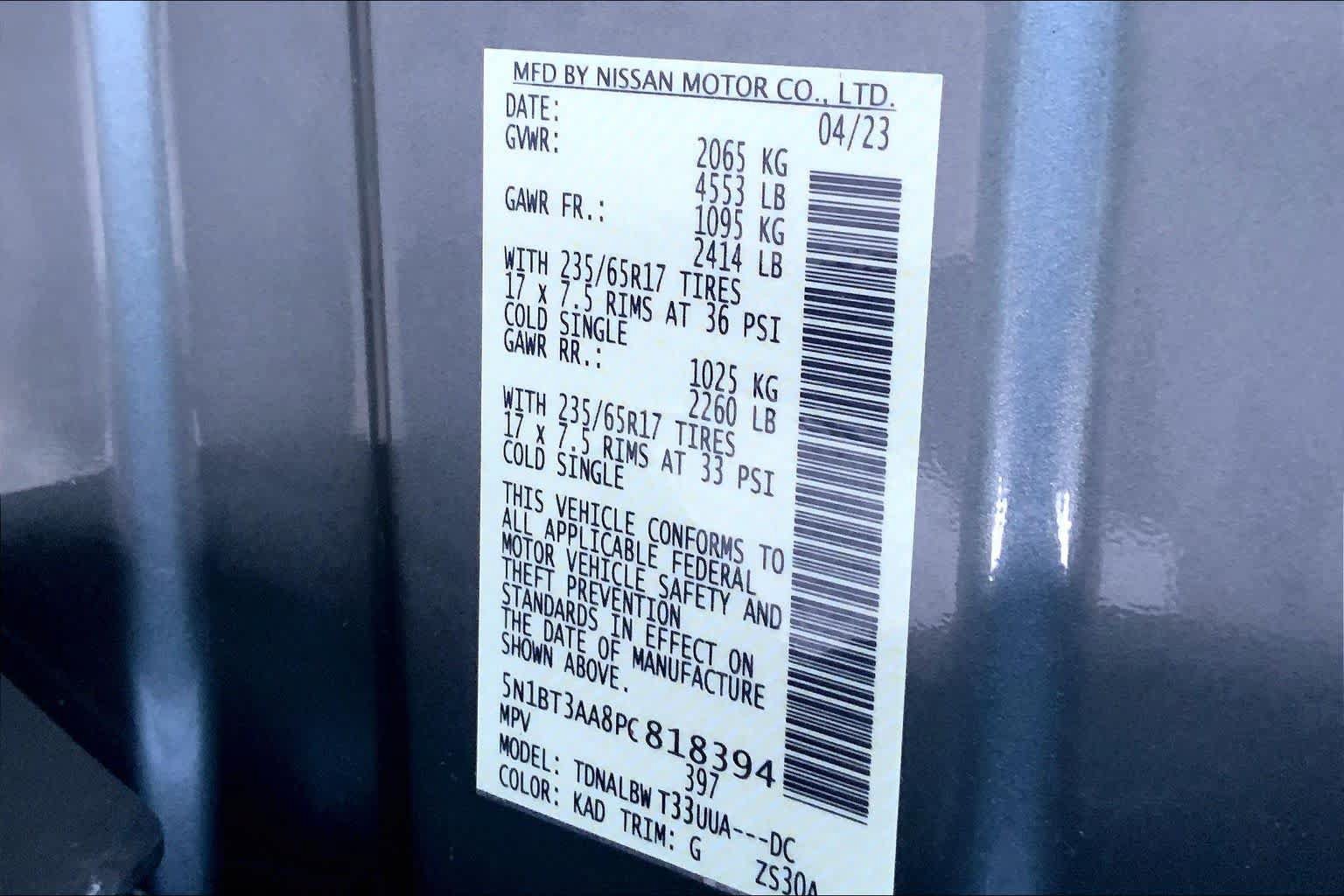 Used 2023 Nissan Rogue S FWD image 33