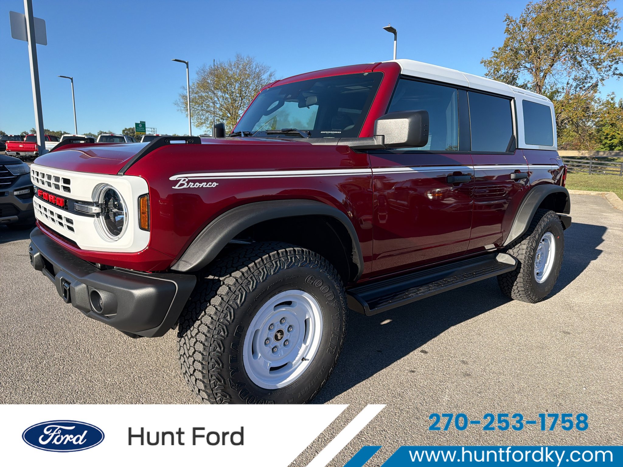 New 2026 Ford Bronco Heritage Edition AWD/4WD image 1