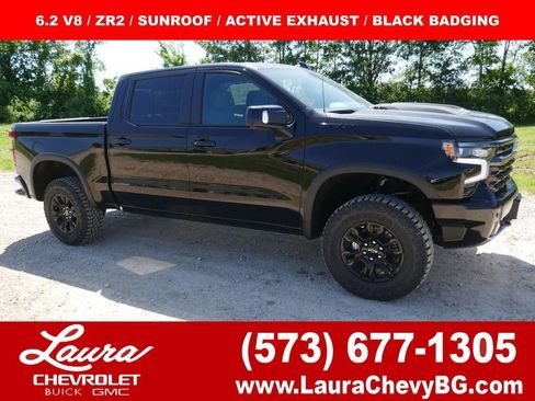 New 2026 Chevrolet Silverado 1500 ZR2 w/ Dark Appearance Package AWD/4WD image 1