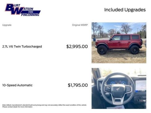 New 2026 Ford Bronco Badlands AWD/4WD image 4