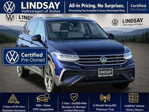 Used 2024 Volkswagen Tiguan SE AWD/4WD image 1