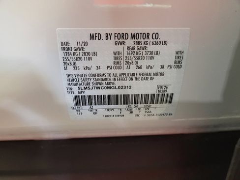 Used 2021 Lincoln Aviator Reserve w/ Equipment Group 201A image 33