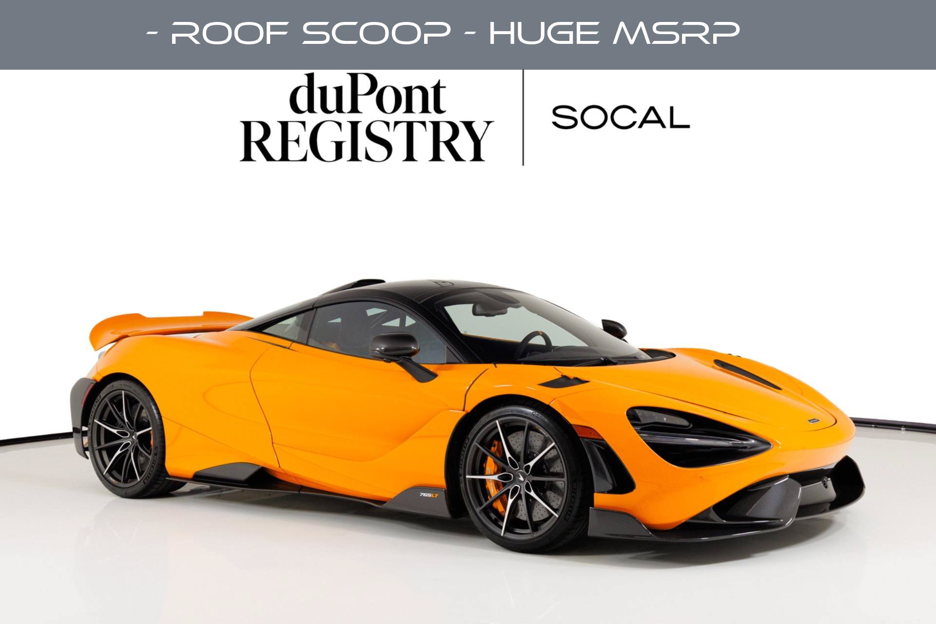 Used 2021 McLaren 765LT RWD image 1