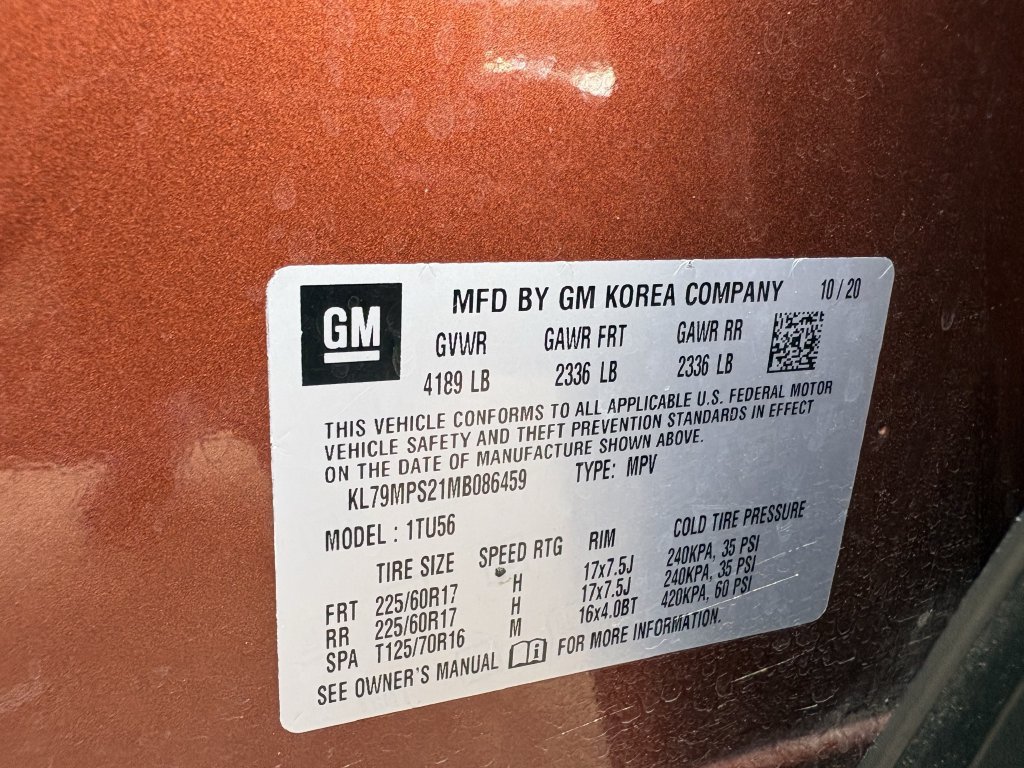 Used 2021 Chevrolet TrailBlazer LT w/ Convenience Package FWD image 27
