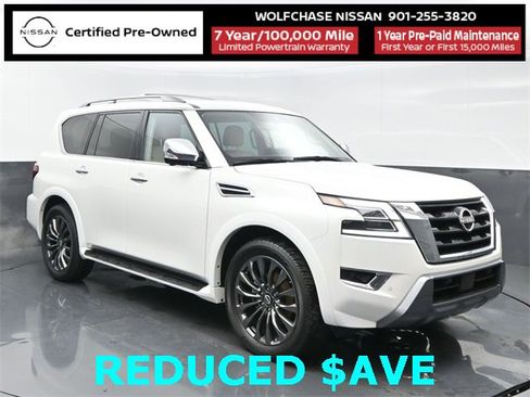 Certified 2024 Nissan Armada Platinum w/ Captain's Chairs Package image 8