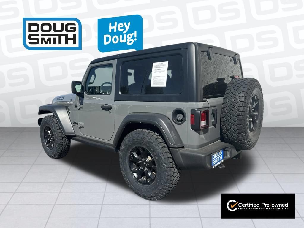 Certified 2022 Jeep Wrangler Sport AWD/4WD image 5