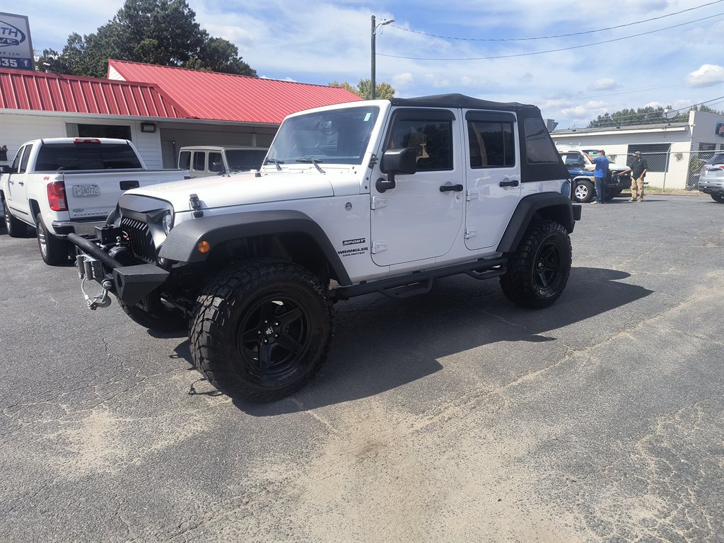 Used 2017 Jeep Wrangler Unlimited Sport w/ Quick Order Package 24S AWD/4WD image 1