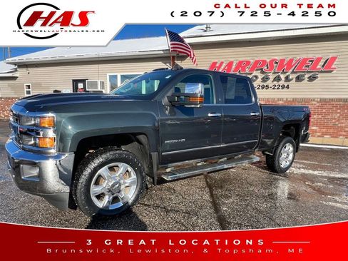 Used 2019 Chevrolet Silverado 2500 LTZ w/ Duramax Plus Package AWD/4WD image 2
