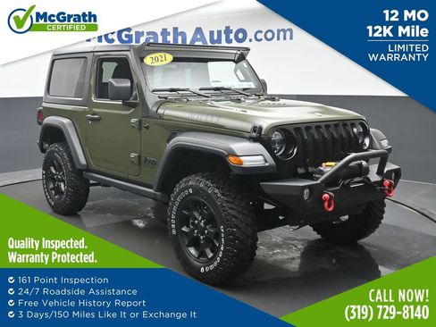 Used 2021 Jeep Wrangler Sport image 1