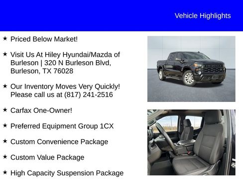 Used 2022 Chevrolet Silverado 1500 Custom image 10