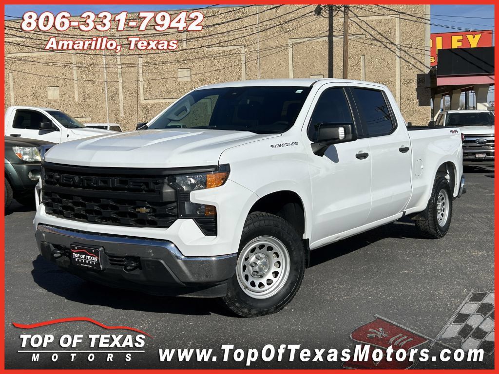 Used 2022 Chevrolet Silverado 1500 W/T w/ WT Safety Package AWD/4WD image 1