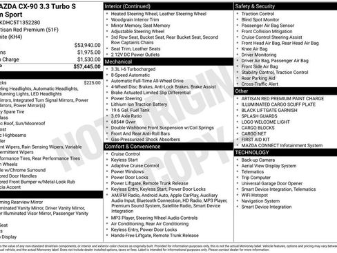 New 2026 MAZDA CX-90 3.3 Turbo S w/ Premium Package image 5