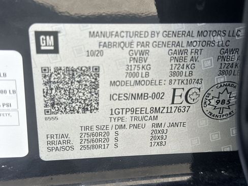 Used 2021 GMC Sierra 1500 AT4 w/ AT4 Preferred Package AWD/4WD image 37