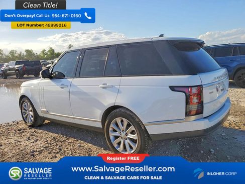 Used 2016 Land Rover Range Rover HSE AWD/4WD image 3