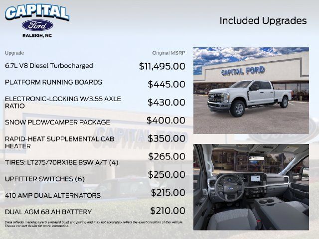 New 2026 Ford F350 XLT w/ Snow Plow/Camper Package AWD/4WD image 3