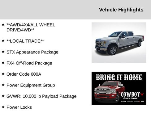 Used 2022 Ford F250 XL w/ STX Appearance Package AWD/4WD image 2