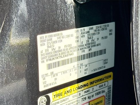 Used 2020 Ford Expedition Max Limited image 37