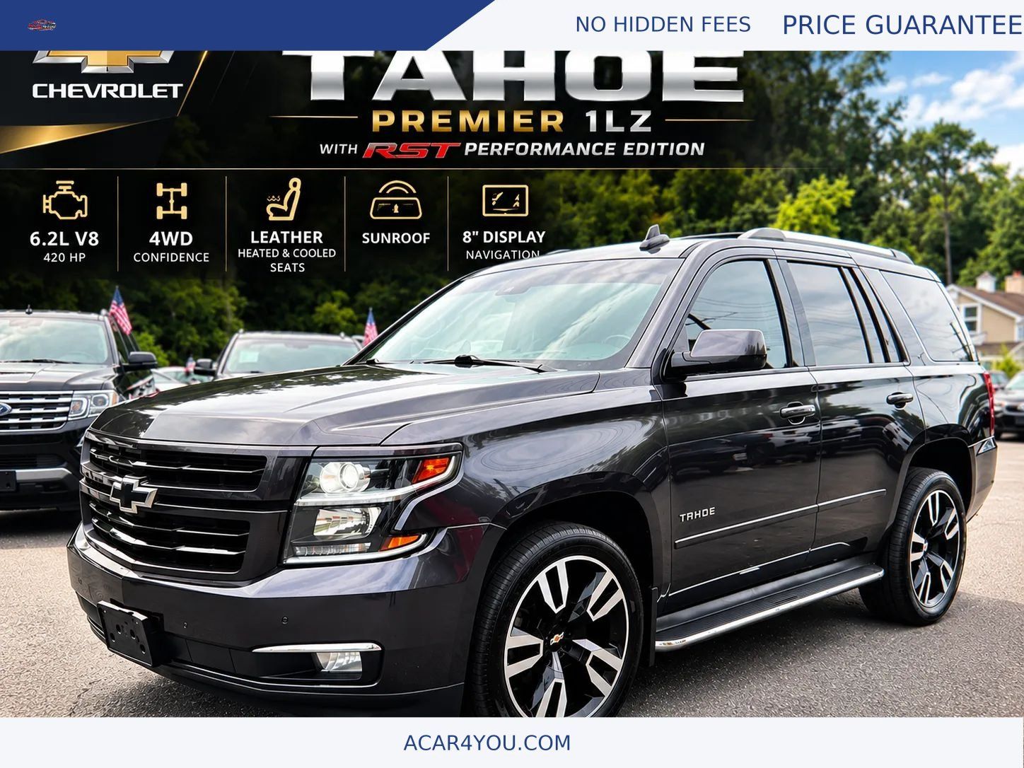 Used 2018 Chevrolet Tahoe Premier AWD/4WD image 1