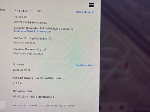 Used 2022 Tesla Model X AWD/4WD image 10