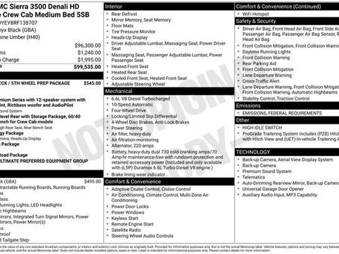 Used 2024 GMC Sierra 3500 Denali Ultimate image 42