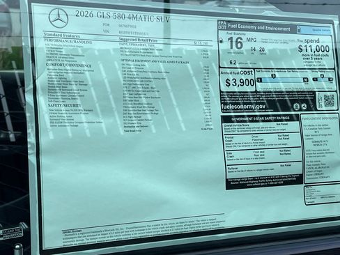 New 2026 Mercedes-Benz GLS 580 4MATIC image 32