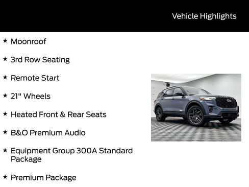New 2026 Ford Explorer ST-Line w/ ST-Line Street Pack image 5