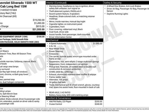 Used 2003 Chevrolet Silverado 1500 W/T RWD image 27