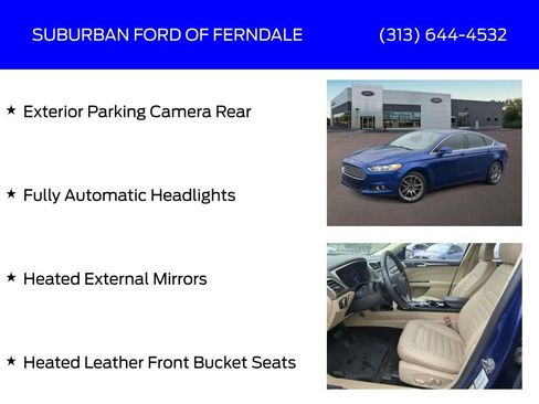 Used 2015 Ford Fusion SE w/ Equipment Group 202A image 13