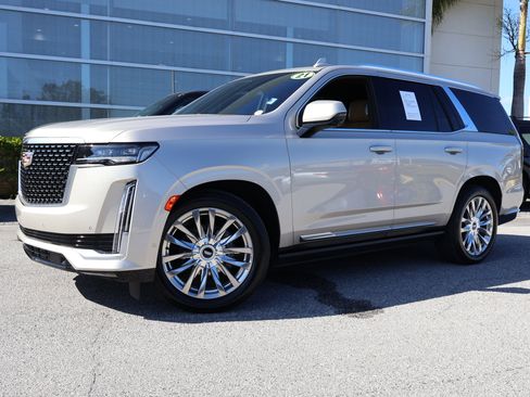 Used 2021 Cadillac Escalade Premium Luxury w/ Driver Assist Tech Package image 1