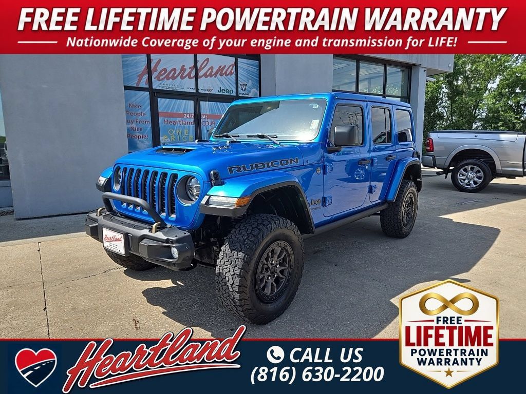 Used 2022 Jeep Wrangler Unlimited Rubicon w/ Trailer Tow Package AWD/4WD image 1
