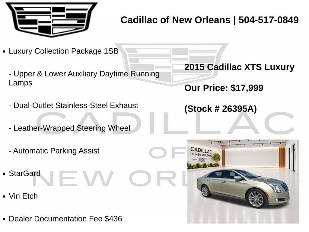 Used 2015 Cadillac XTS Luxury FWD image 7