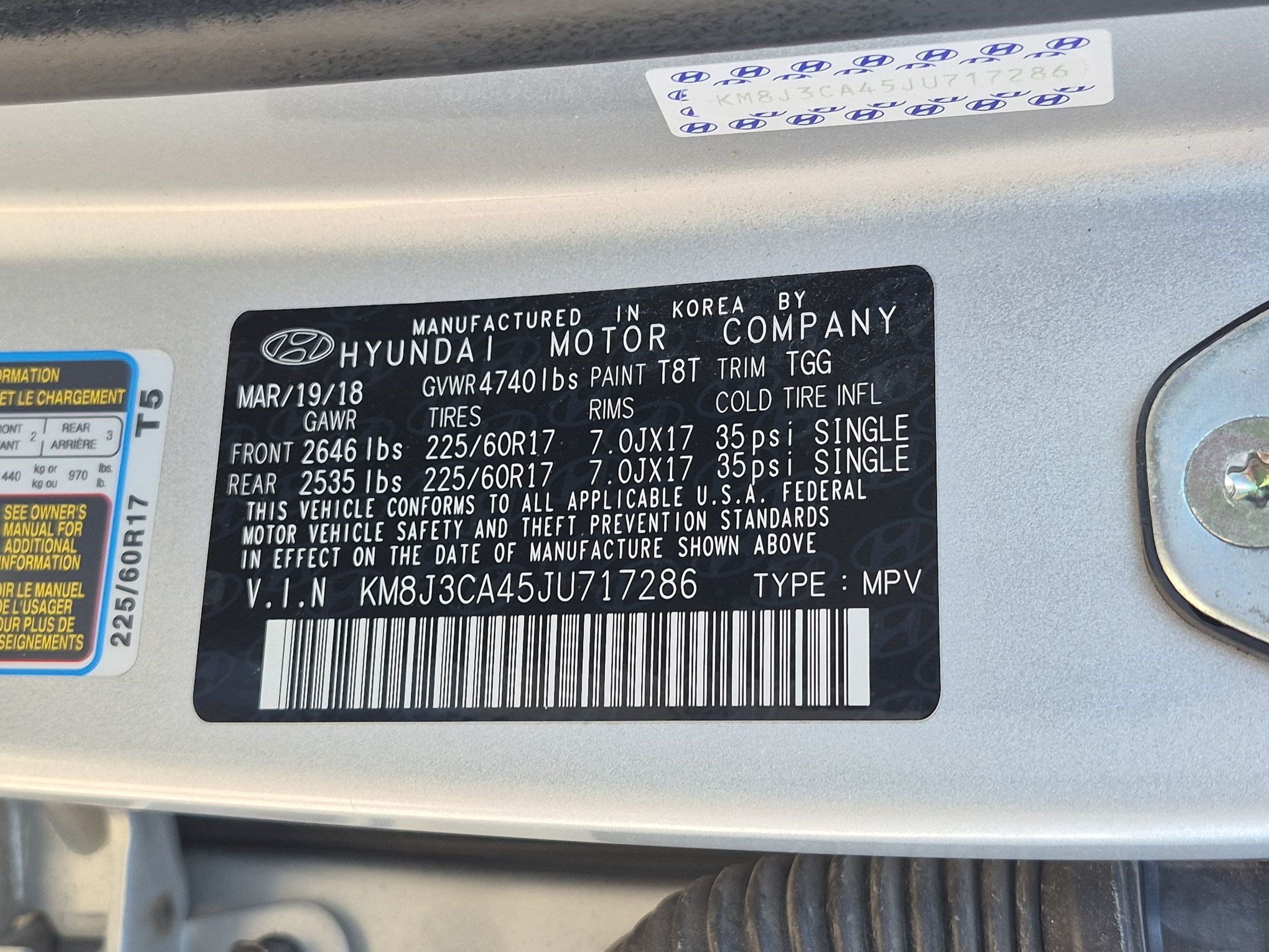 Used 2018 Hyundai Tucson SEL AWD/4WD image 31