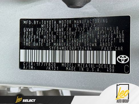 Used 2024 Toyota Corolla LE FWD image 32