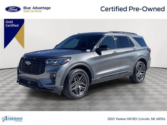 Certified 2025 Ford Explorer ST-Line w/ ST-Line Street Pack AWD/4WD image 1