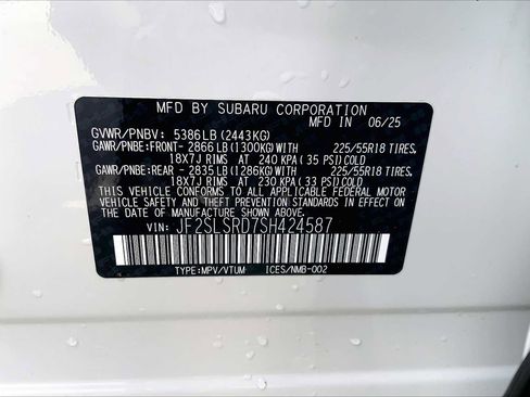 Certified 2025 Subaru Forester Limited AWD/4WD image 34