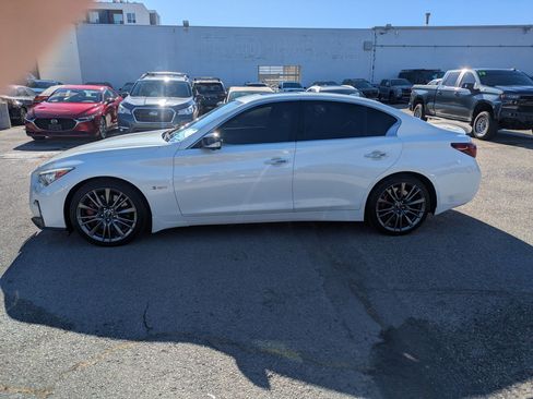 Used 2019 INFINITI Q50 Red Sport 400 w/ Sensory Package RWD image 9