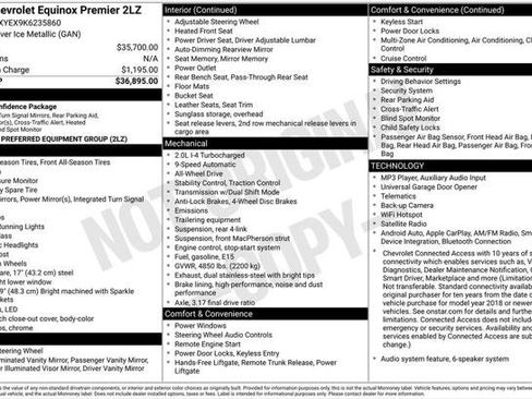 Used 2019 Chevrolet Equinox Premier AWD/4WD image 41