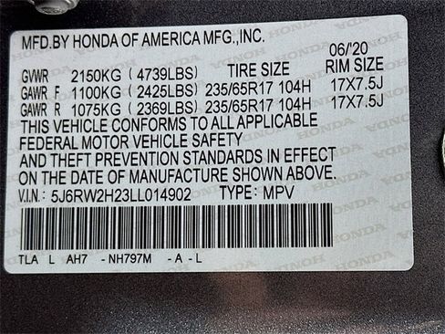 Used 2020 Honda CR-V LX image 32