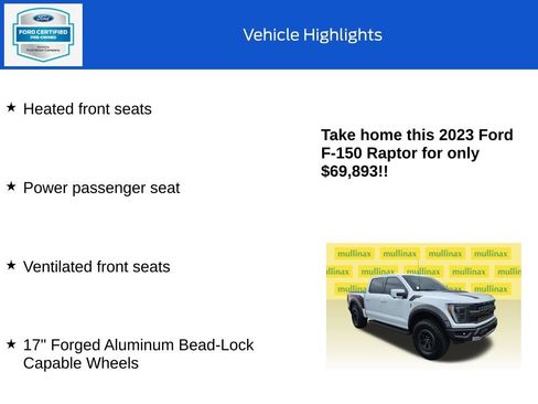 Used 2023 Ford F150 Raptor AWD/4WD image 20