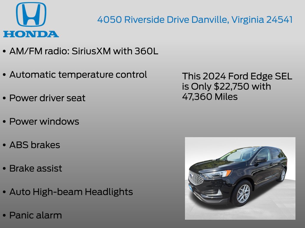Used 2024 Ford Edge SEL AWD/4WD image 17