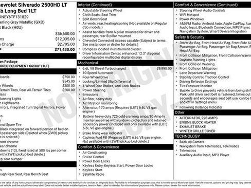 New 2026 Chevrolet Silverado 2500 LT AWD/4WD image 4